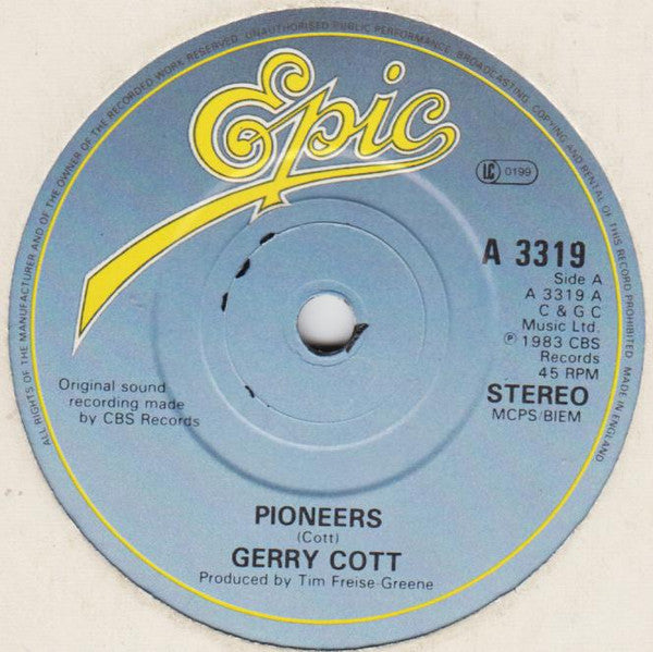 Gerry Cott : Pioneers (7", Single)