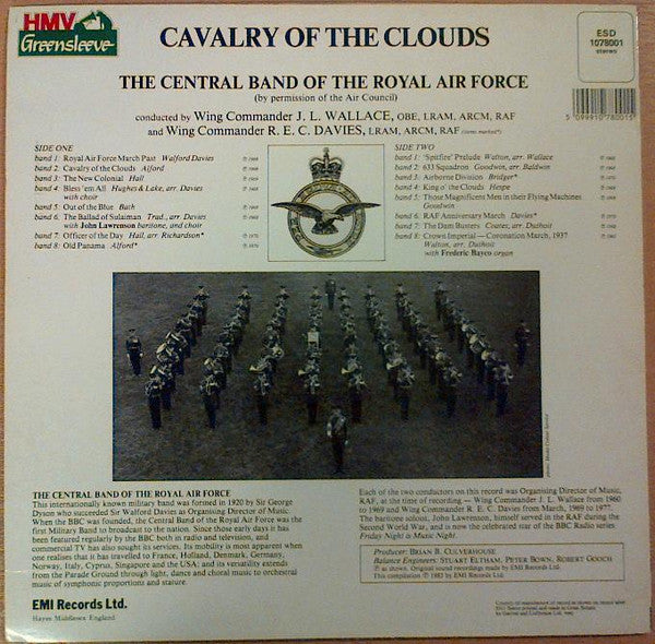 The Central Band Of The Royal Air Force : Cavalry Of The Clouds (12", Comp)