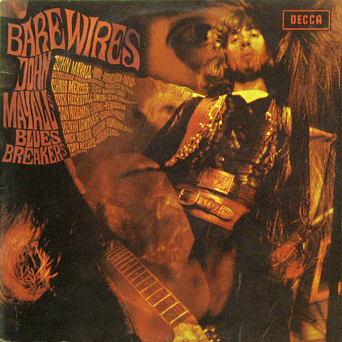 John Mayall & The Bluesbreakers : Bare Wires (LP, Album, Mono, Gat)