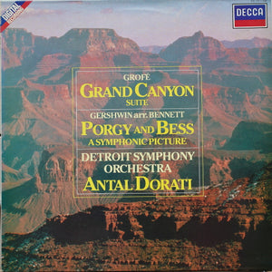 Grofé*, Gershwin* / Dorati*, Detroit Symphony Orchestra : Grand Canyon Suite / Porgy And Bess  (LP, Album)