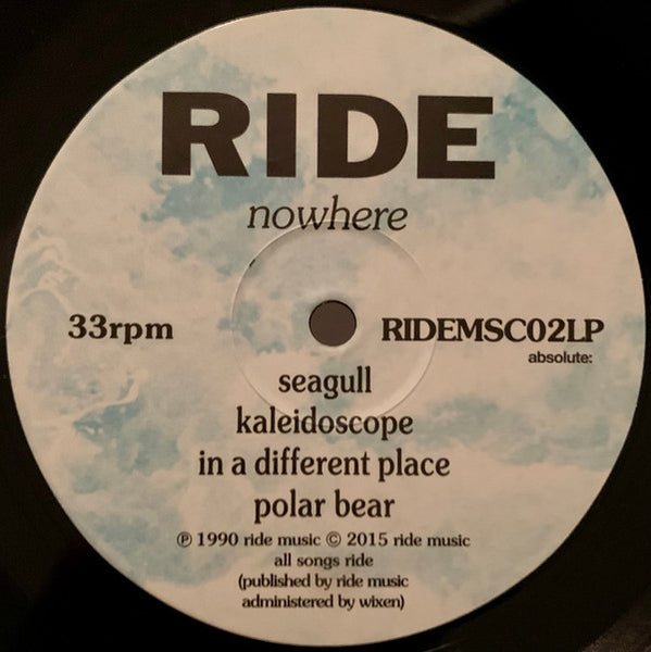 Ride : Nowhere (LP, Album, RE)