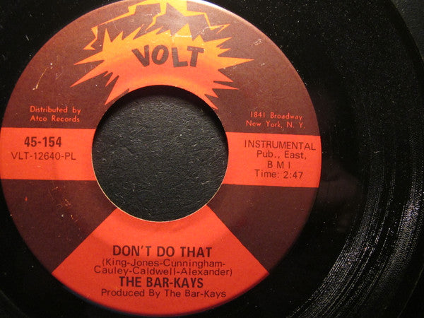 Bar-Kays : Give Everybody Some / Don't Do That (7", Single)