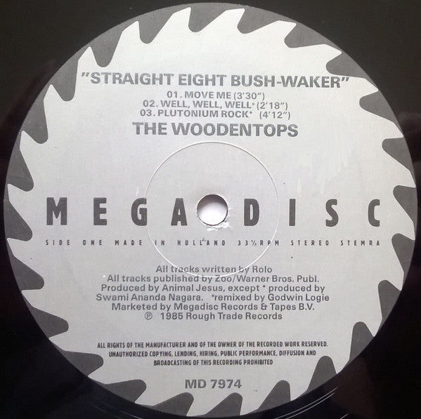 The Woodentops : Straight Eight Bush-Waker (LP, MiniAlbum, Comp)