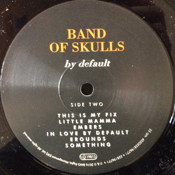 Band Of Skulls : By Default (LP, Album)