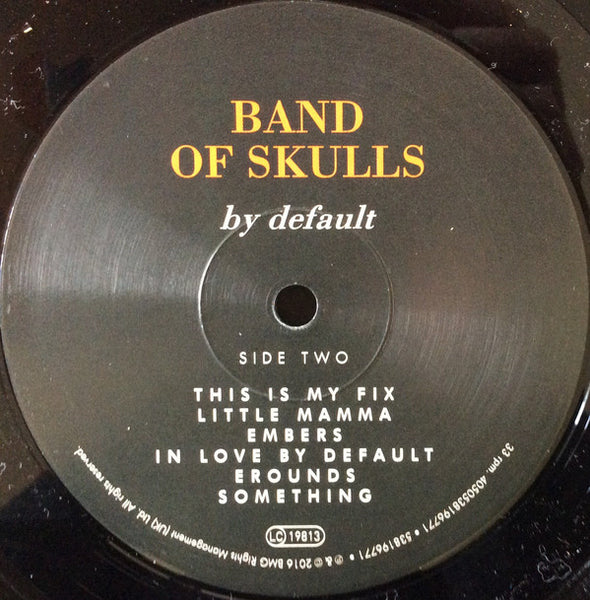 Band Of Skulls : By Default (LP, Album)