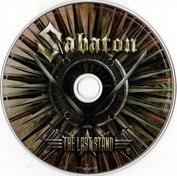 Sabaton : The Last Stand (CD, Album)