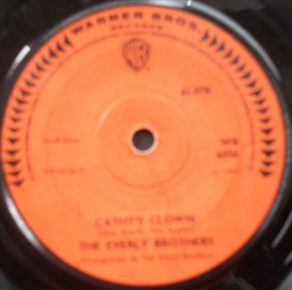 Everly Brothers : Cathy's Clown (7", Single, Sol)