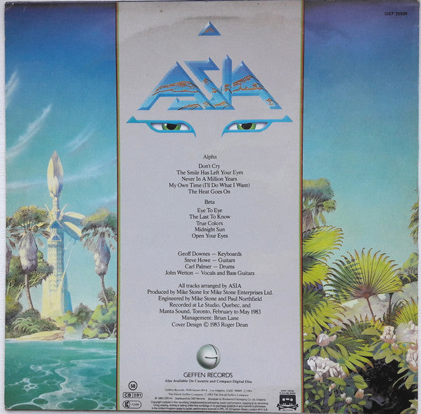 Asia (2) : Alpha (LP, Album)