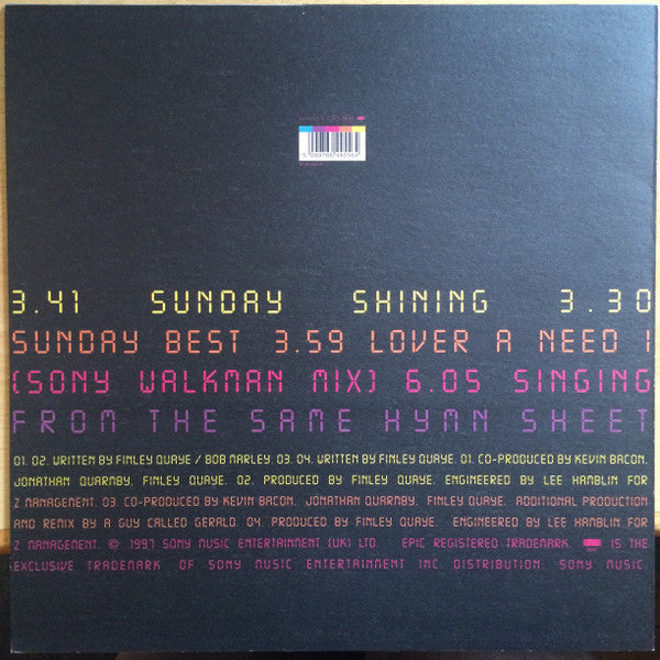 Finley Quaye : Sunday Shining (12")