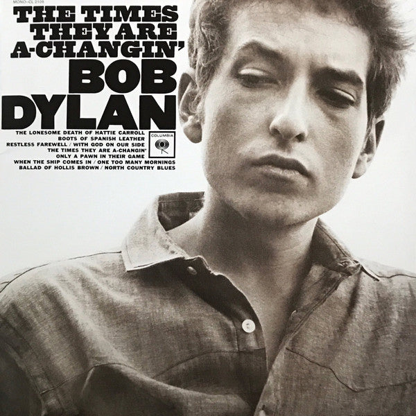 Bob Dylan : The Times They Are A-Changin' (LP, Album, Mono, RE, 180)