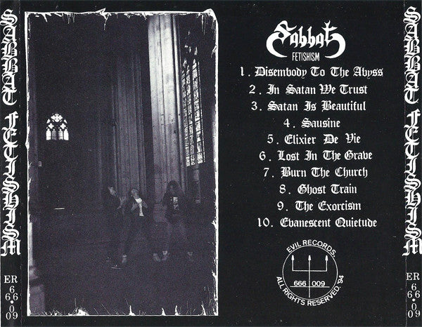 Sabbat : Fetishism (CD, Album, Bla)