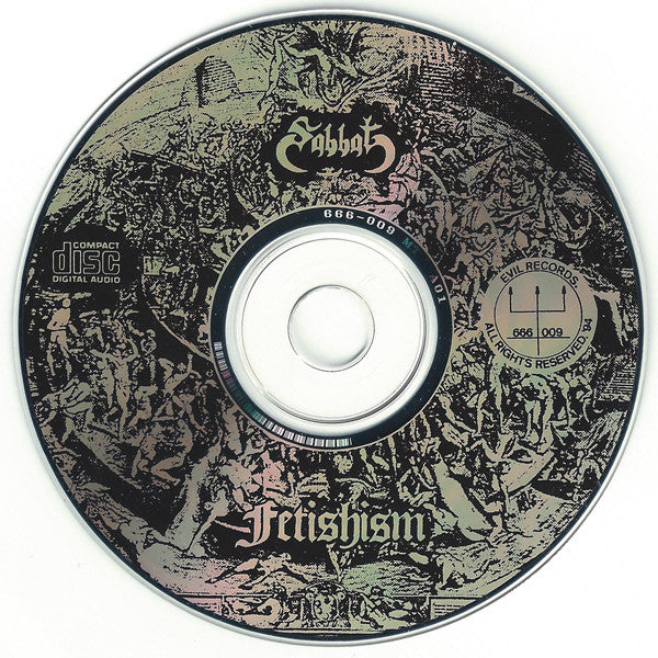 Sabbat : Fetishism (CD, Album, Bla)