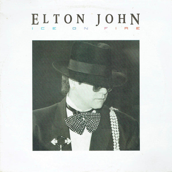 Elton John : Ice On Fire (LP, Album, SNA)