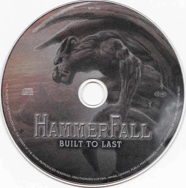 HammerFall : Built To Last (CD, Album + DVD-V + Ltd, Med)