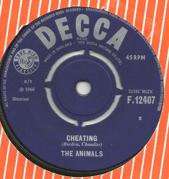 The Animals : Don't Bring Me Down (7", Single)