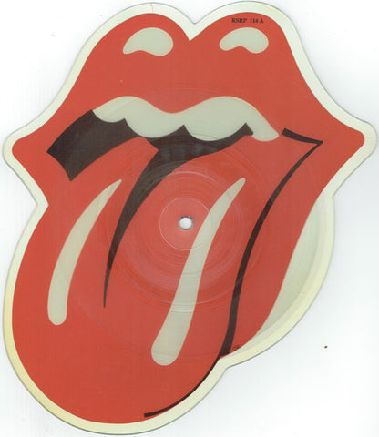 The Rolling Stones : She Was Hot (7", Shape, Single, Pic)