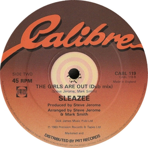 Sleazee : The Girls Are Out (12", Single)