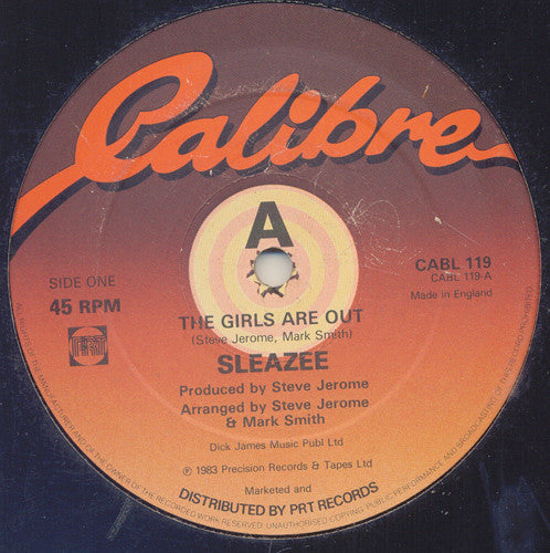 Sleazee : The Girls Are Out (12", Single)