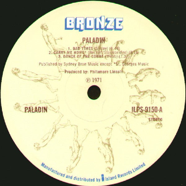 Paladin : Paladin (LP, Album, Gat)