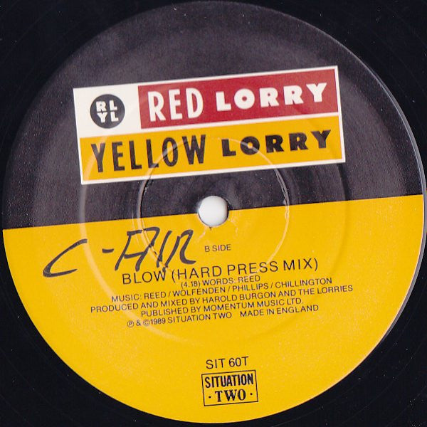 Red Lorry Yellow Lorry : Temptation (12", Single)