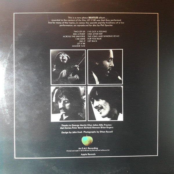 The Beatles : Let It Be (LP, Album)