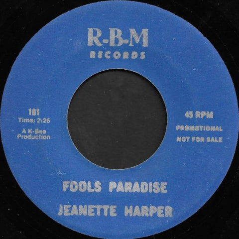 Jeanette Harper - Fools Paradise