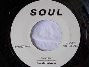 Brenda Holloway - Reconsider / The Four Tops - Sweet Was The Love